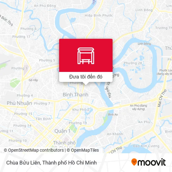 Bản đồ Chùa Bửu Liên