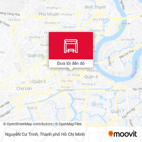 Bản đồ NguyễN Cư Trinh