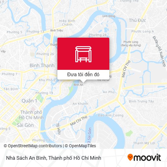 Bản đồ Nhà Sách An Bình