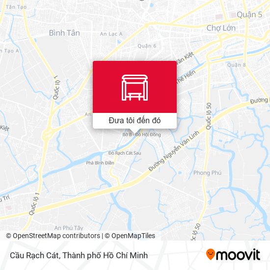 Bản đồ Cầu Rạch Cát