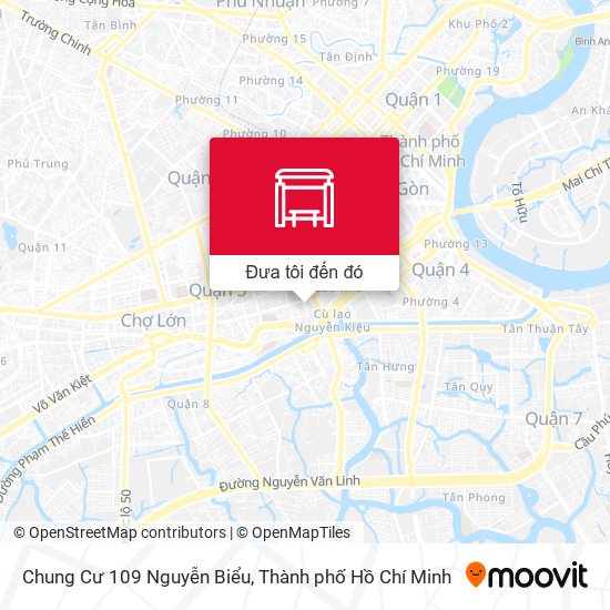 Bản đồ Chung Cư 109 Nguyễn Biểu