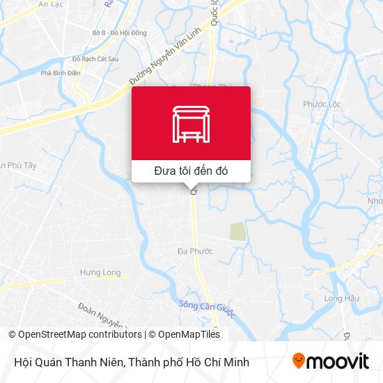 Bản đồ Hội Quán Thanh Niên