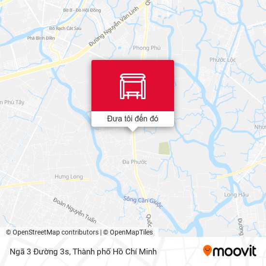 Bản đồ Ngã 3 Đường 3s