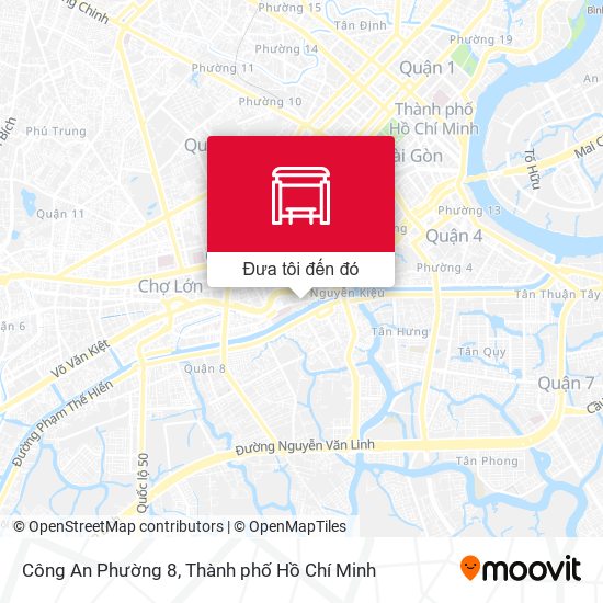 Bản đồ Công An Phường 8