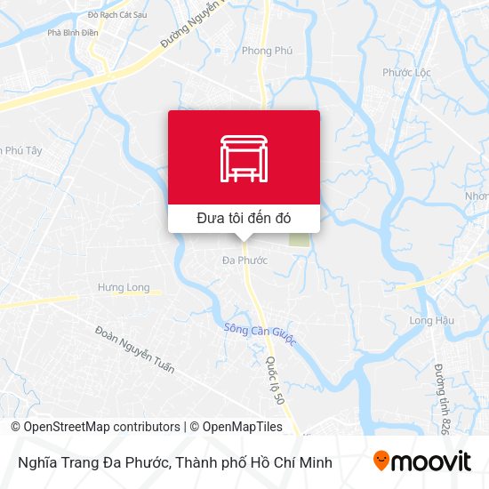 Bản đồ Nghĩa Trang Đa Phước