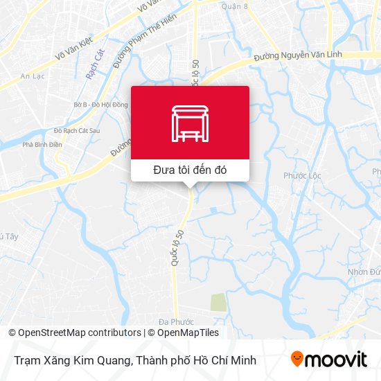 Bản đồ Trạm Xăng Kim Quang