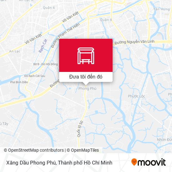Bản đồ Xăng Dầu Phong Phú