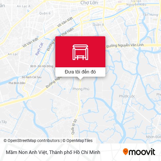 Bản đồ Mầm Non Anh Việt