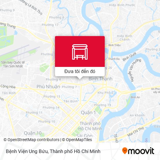 Bản đồ Bệnh Viện Ung Bứu