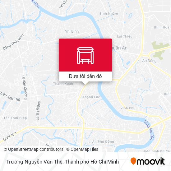 Bản đồ Trường Nguyễn Văn Thệ