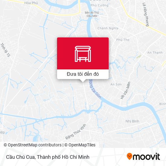 Bản đồ Cầu Chú Cua