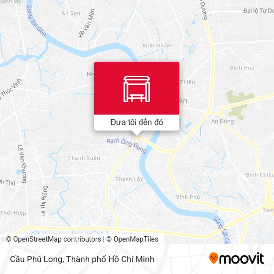Bản đồ Cầu Phú Long