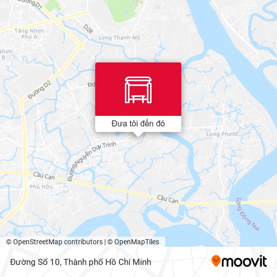 Bản đồ Đường Số 10