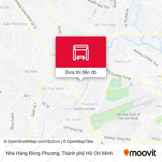 Bản đồ Nhà Hàng Đông Phương
