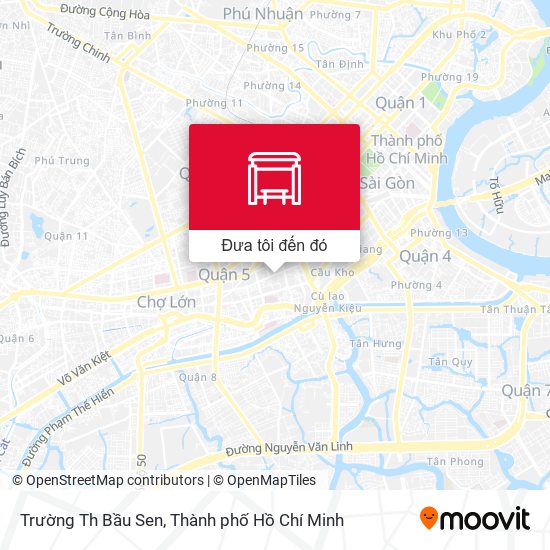 Bản đồ Trường Th Bầu Sen