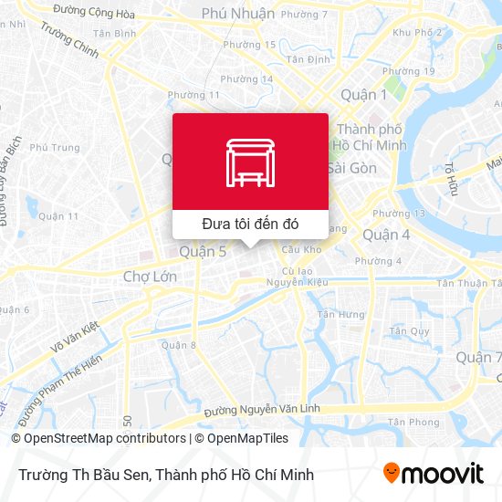 Bản đồ Trường Th Bầu Sen