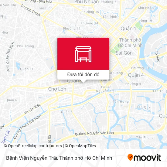 Bản đồ Bệnh Viện Nguyễn Trãi