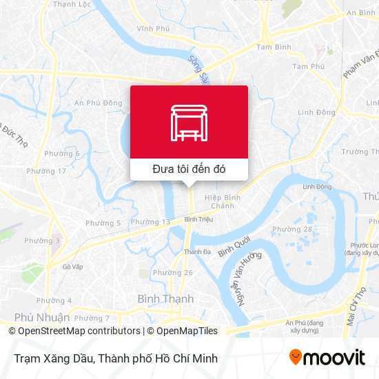 Bản đồ Trạm Xăng Dầu