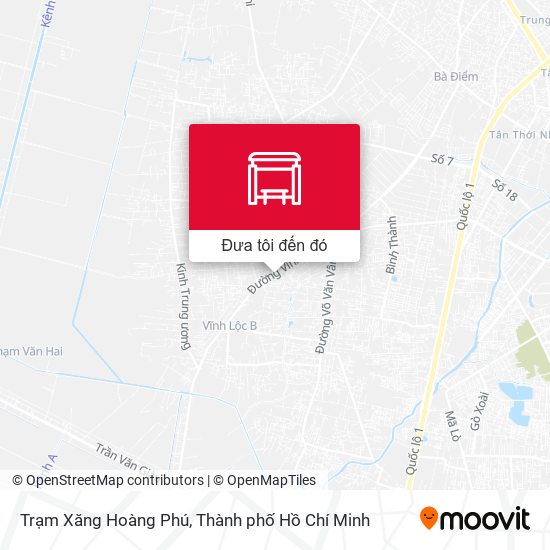 Bản đồ Trạm Xăng Hoàng Phú