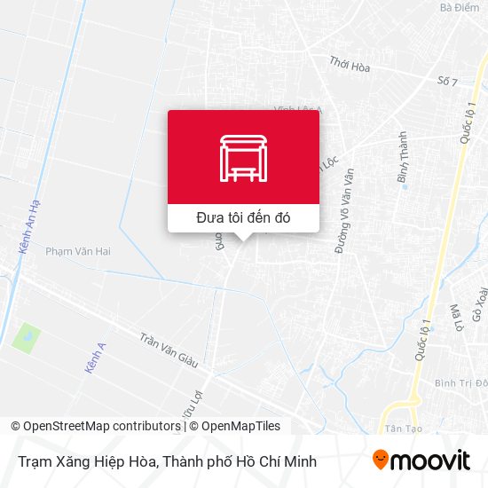 Bản đồ Trạm Xăng Hiệp Hòa