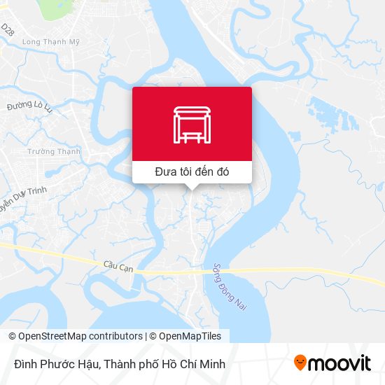 Bản đồ Đình Phước Hậu