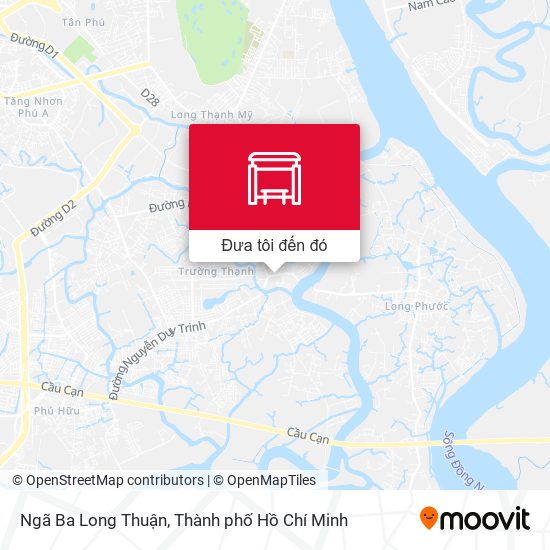 Bản đồ Ngã Ba Long Thuận
