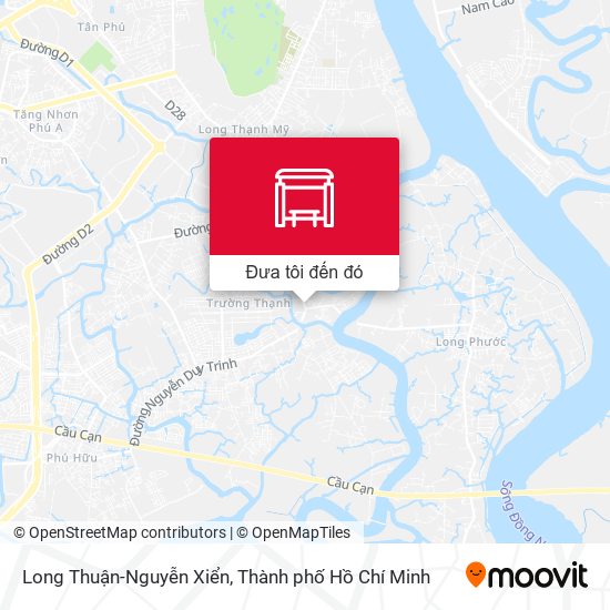 Bản đồ Long Thuận-Nguyễn Xiển