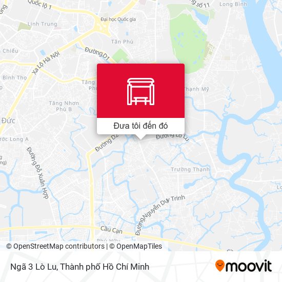 Bản đồ Ngã 3 Lò Lu