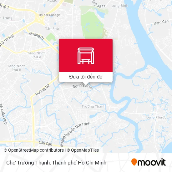Bản đồ Chợ Trường Thạnh