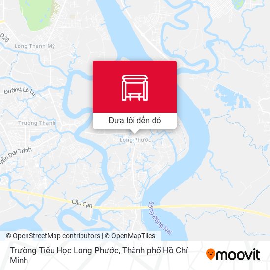 Bản đồ Trường Tiểu Học Long Phước