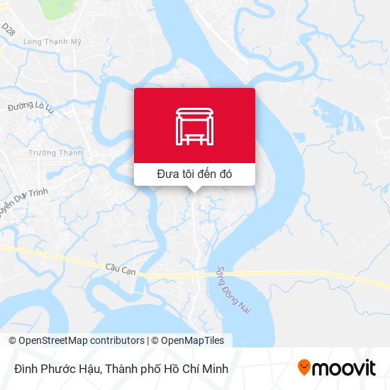 Bản đồ Đình Phước Hậu