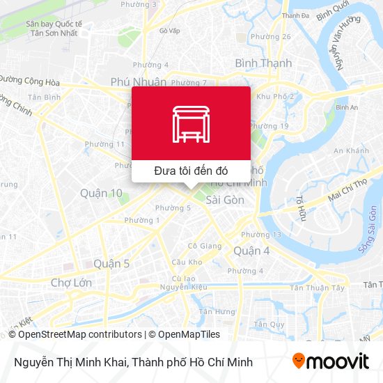 Bản đồ Nguyễn Thị Minh Khai