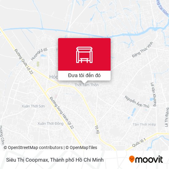 Bản đồ Siêu Thị Coopmax