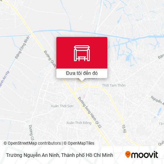 Bản đồ Trường Nguyễn An Ninh