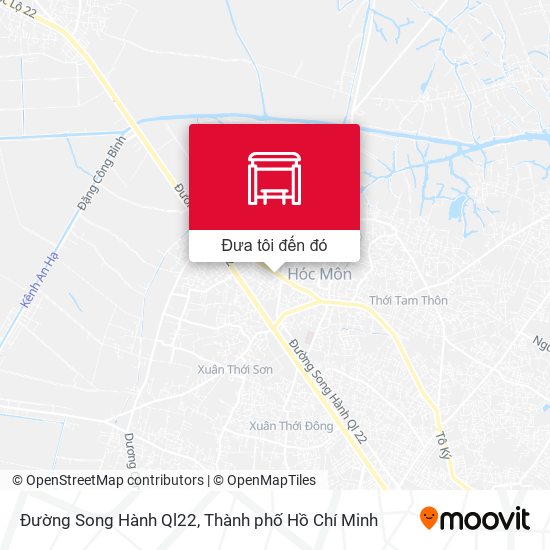 Bản đồ Đường Song Hành Ql22