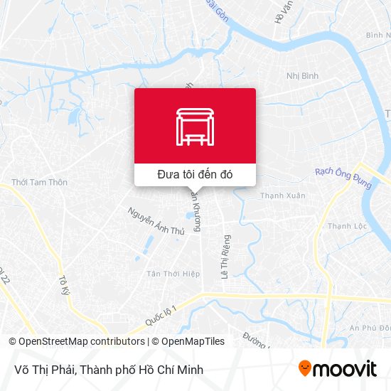 Bản đồ Võ Thị Phải