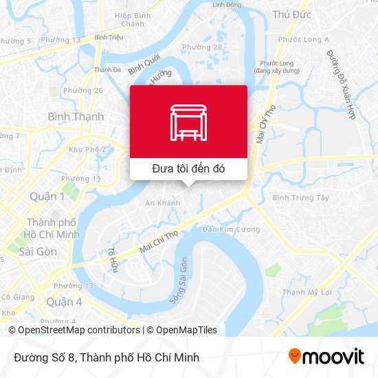 Bản đồ Đường Số 8