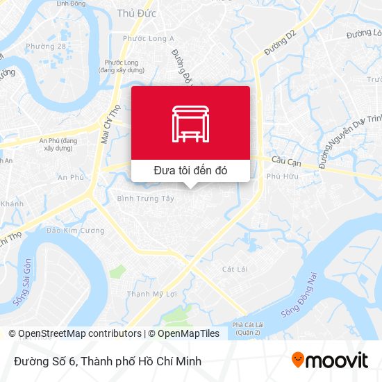 Bản đồ Đường Số 6