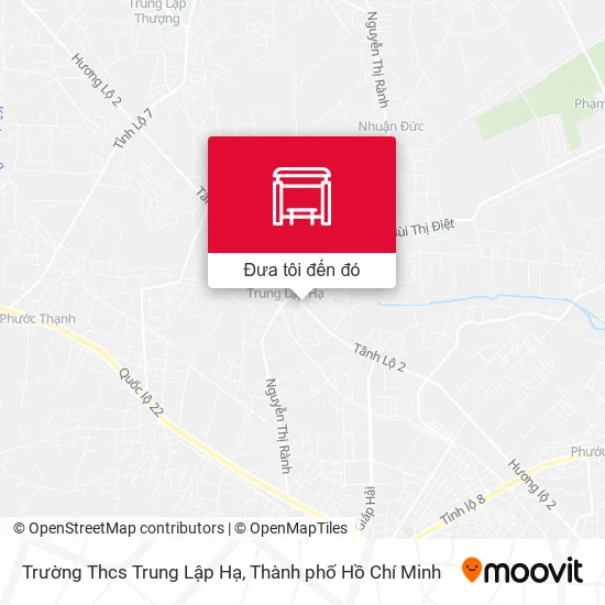 Bản đồ Trường Thcs Trung Lập Hạ