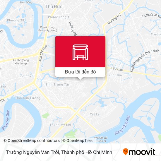 Bản đồ Trường Nguyễn Văn Trỗi