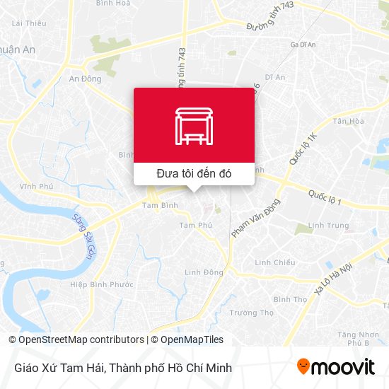 Bản đồ Giáo Xứ Tam Hải