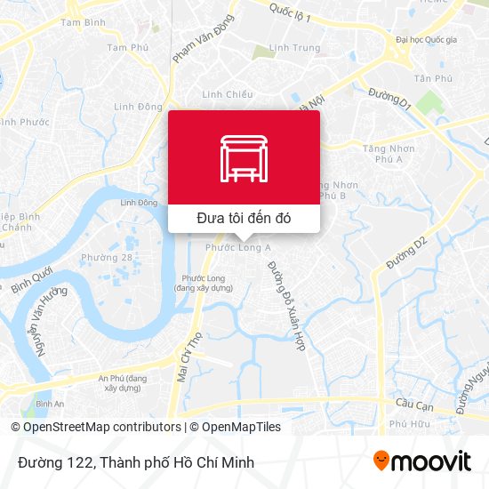 Bản đồ Đường 122