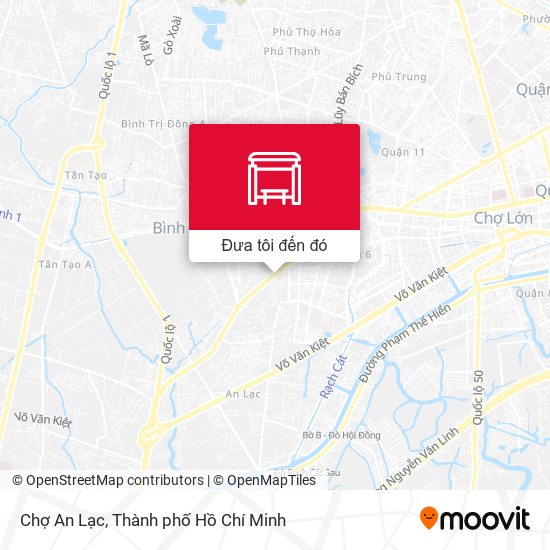 Bản đồ Chợ An Lạc
