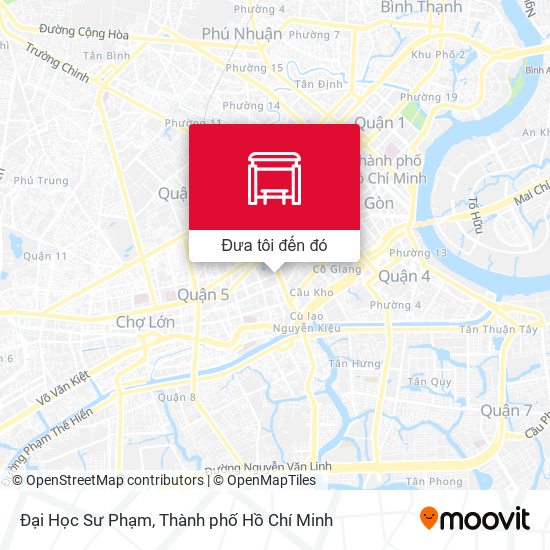 Bản đồ Đại Học Sư Phạm