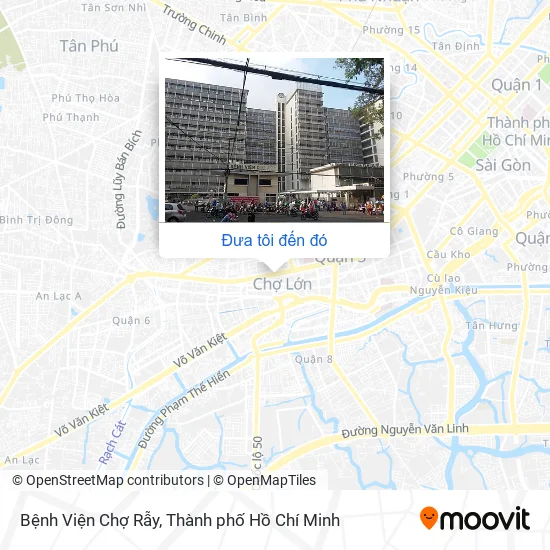 Bản đồ Bệnh Viện Chợ Rẫy