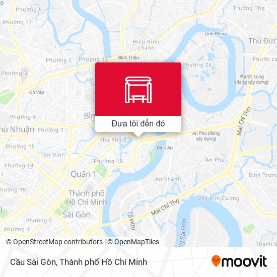 Bản đồ Cầu Sài Gòn