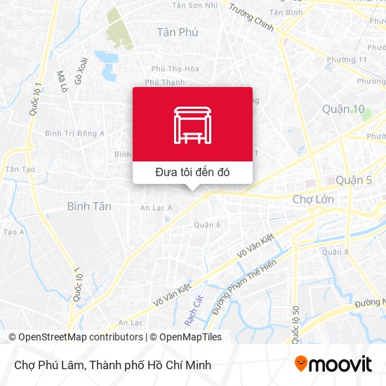 Bản đồ Chợ Phú Lâm