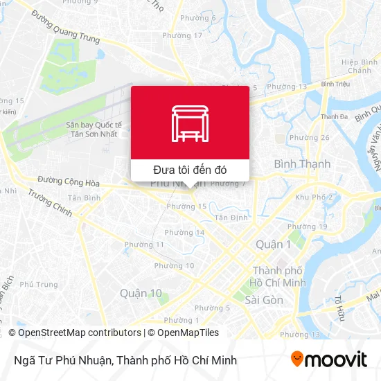 Bản đồ Ngã Tư Phú Nhuận