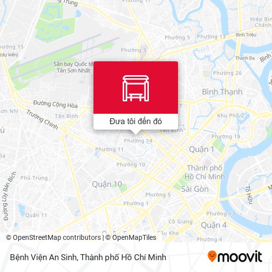 Bản đồ Bệnh Viện An Sinh