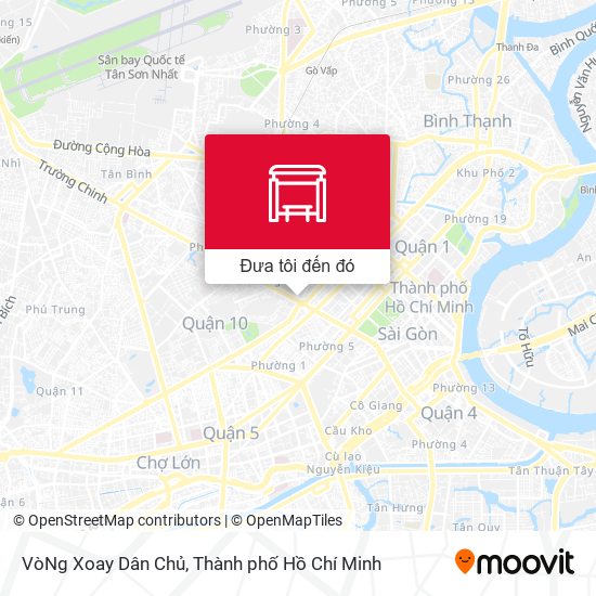 Bản đồ VòNg Xoay Dân Chủ